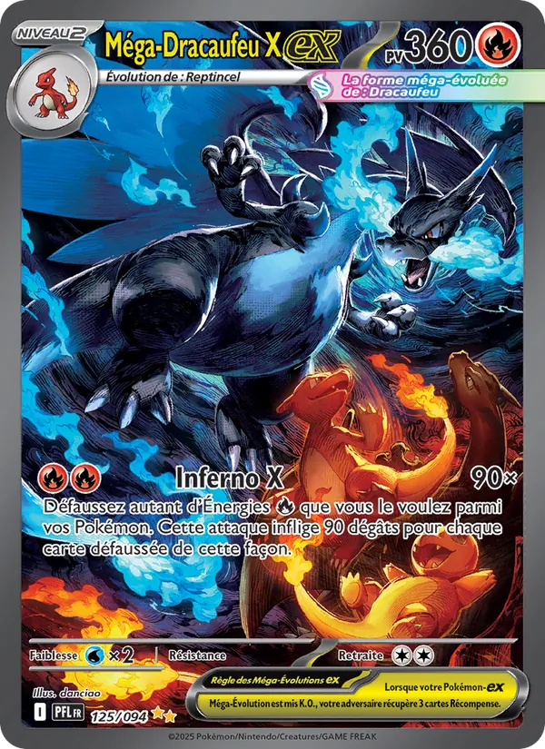 Mega Dracaufeu X ex (PFL 125)