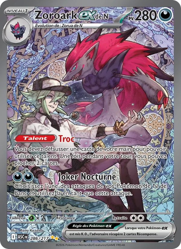 Zoroark ex de N (ASC 286)