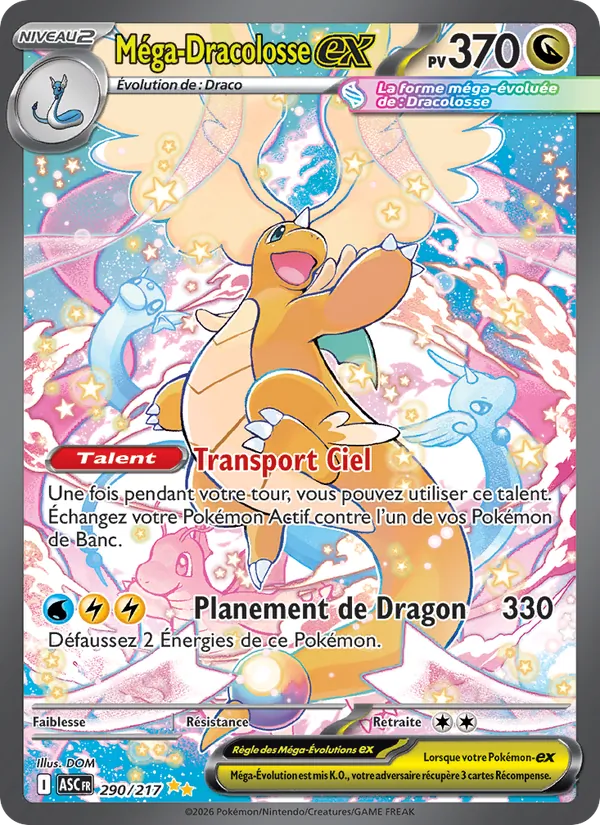 Mega Dracolosse ex (ASC 290)
