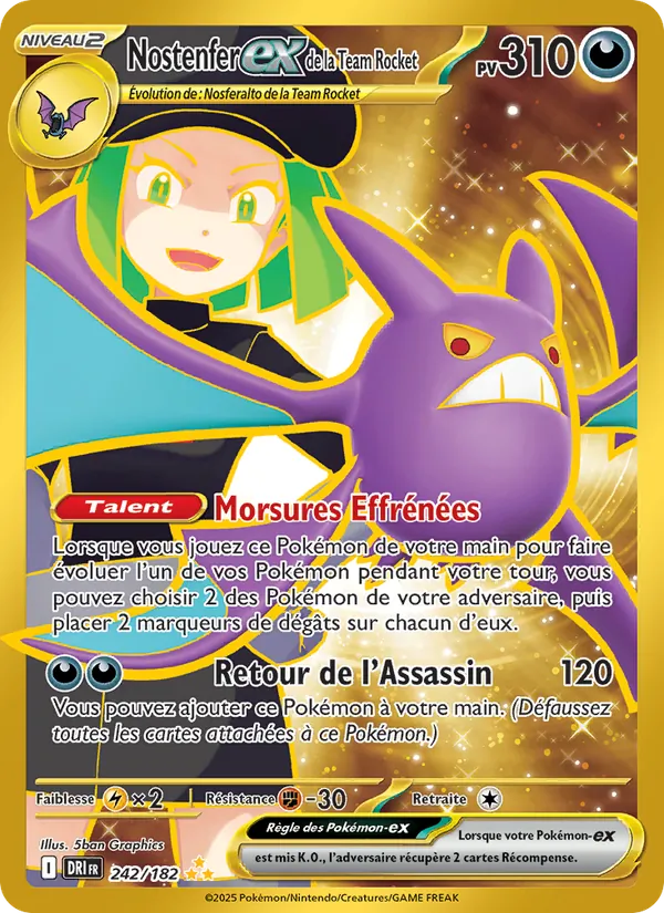 Nostenfer ex de la Team Rocket (DRI 242)