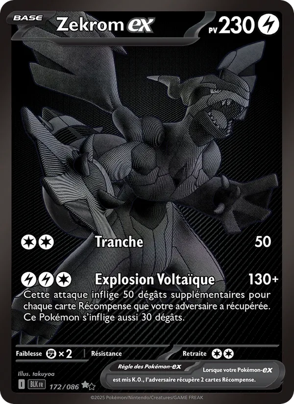 Zekrom ex (BLK 172)