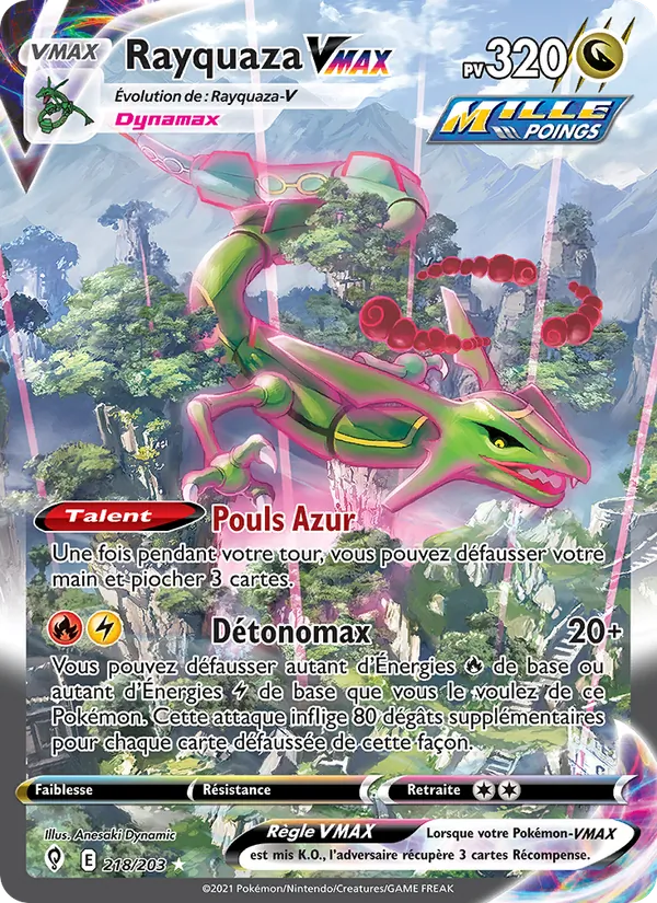 Rayquaza VMAX (EVS 218)